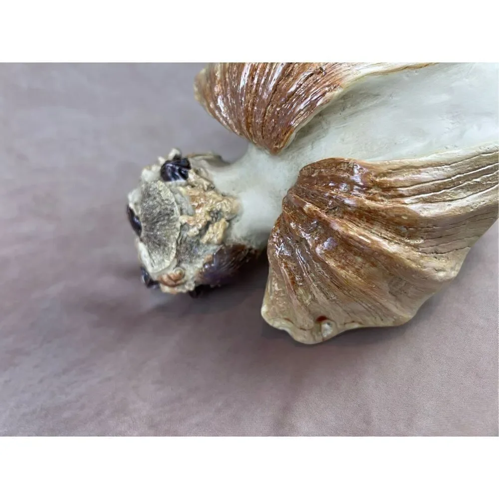 Vintage R. Shipman 1999 Angel Mermaid Seashells Shelf Sitter Statue READ